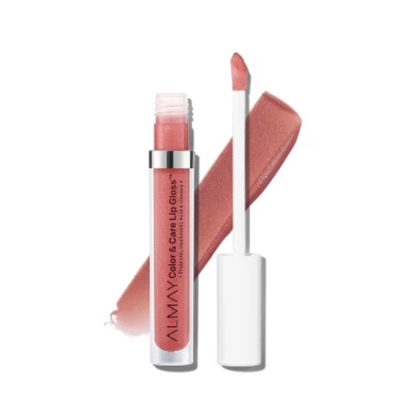 Almay Color & Care Hydrating Hypoallergenic Lip Gloss - 600 Lunar Blush - Picture 1 of 3